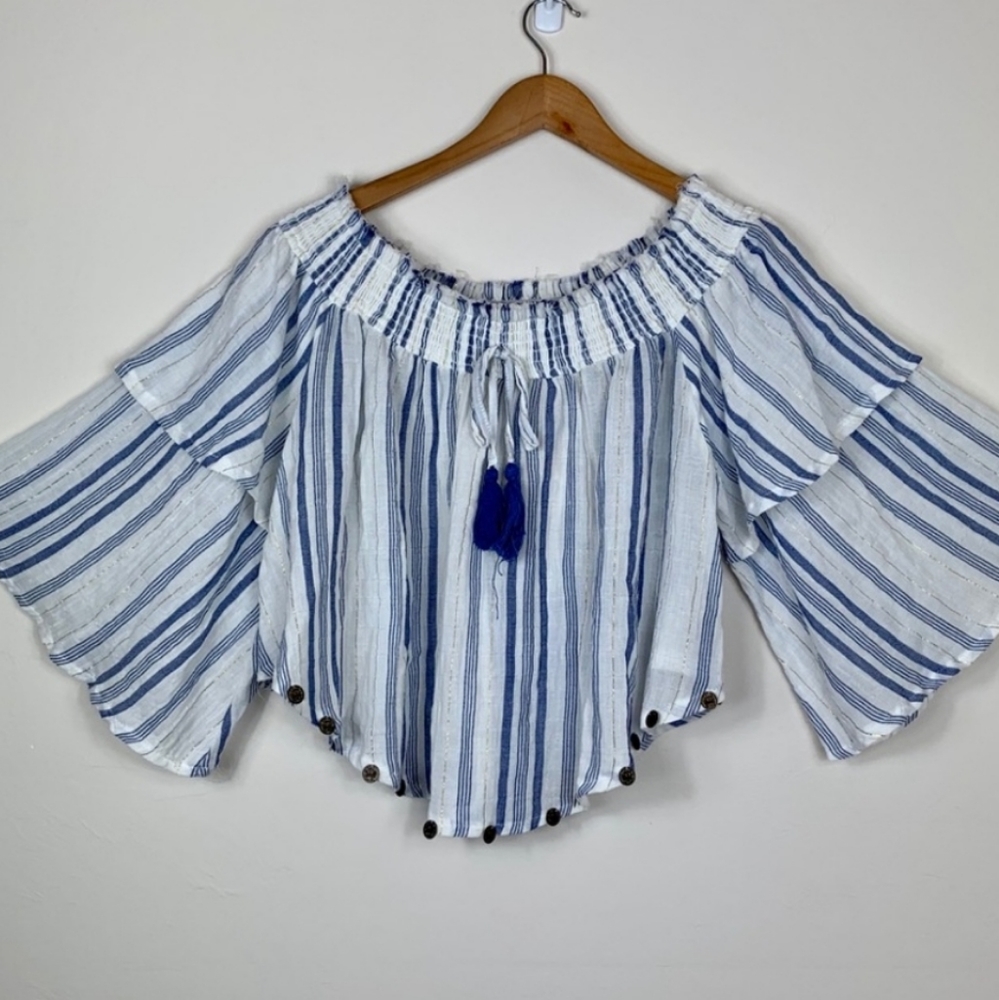 Womens surf gypsy crop top